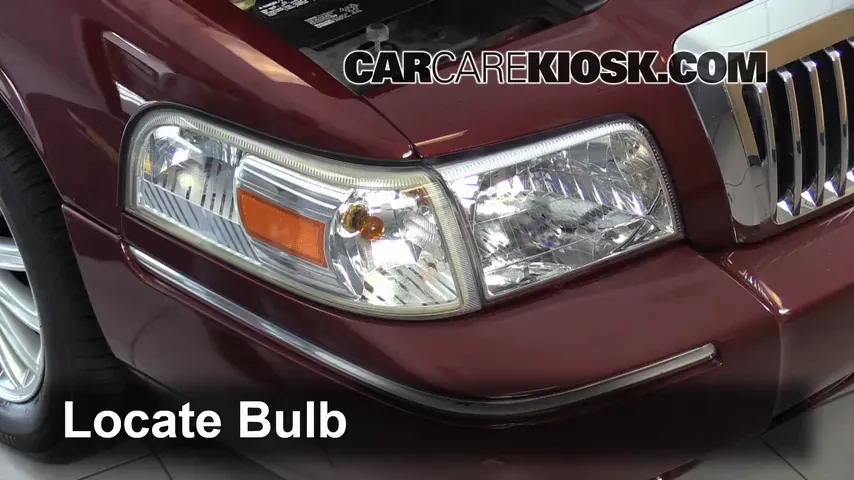 2009 Mercury Grand Marquis LS 4.6L V8 FlexFuel Lights Highbeam (replace bulb)